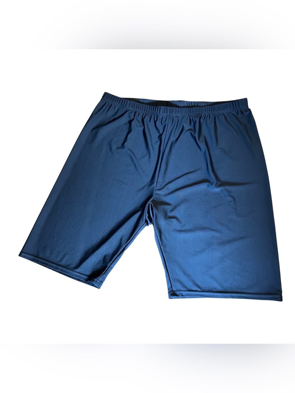 Swimsuits for All Black Elastic Swim Shorts Size 24